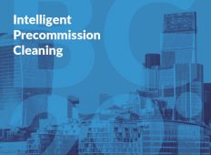 The cover of a guide to precommission cleaning